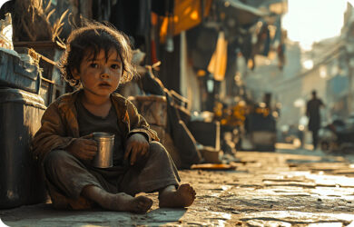 Fighting Hunger with Food Distribution Drives